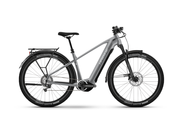Haibike Trekking 7 - RH: 45 High - urban grey/white gloss - Gebrauchtrad