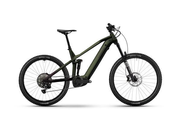 Haibike Allmtn 6 High - RH: 49 - swamp/midnight plum matt