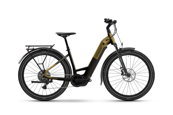 Haibike Trekking 7.5 Low - RH: 45/M - sparkling black/gold matt
