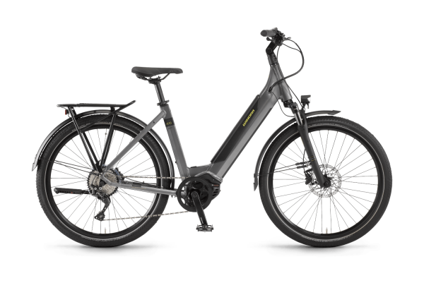 Winora Sinus iX 10 Low - RH: 46 - Concrete matt - Gebrauchtrad -