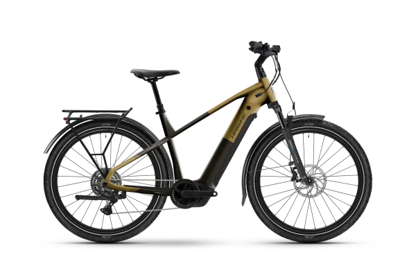 Haibike Trekking 7.5 High - RH: 45/M - sparkling black/gold matt